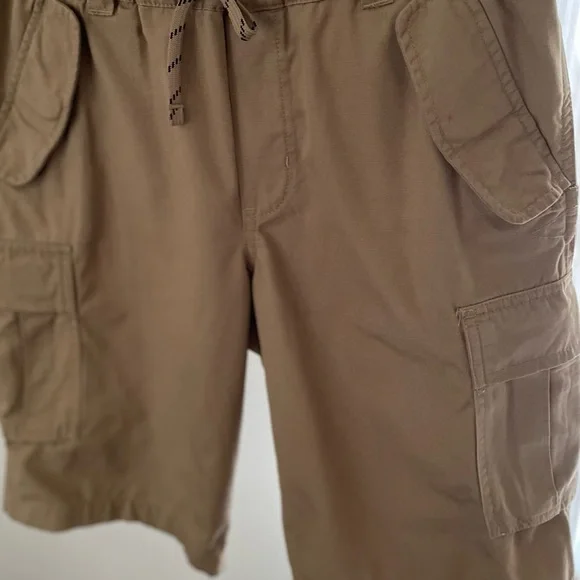 Polo RL Big Boys Tan Cargo Shorts Size 20-XL - Picture 6 of 12